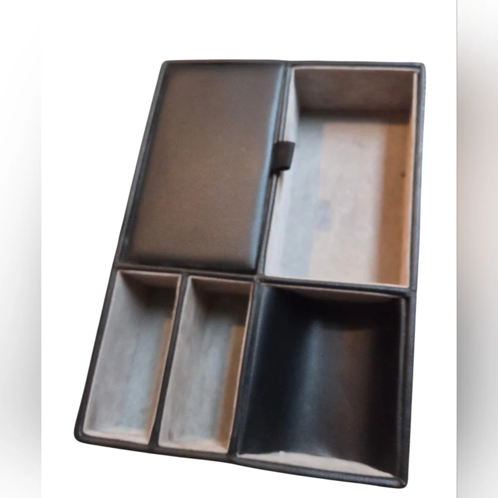 Grandstar Organizer Men's Valet Desk Dresser Storage Box